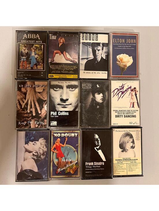 Other - Classic Music Cassette Tape Set of 12